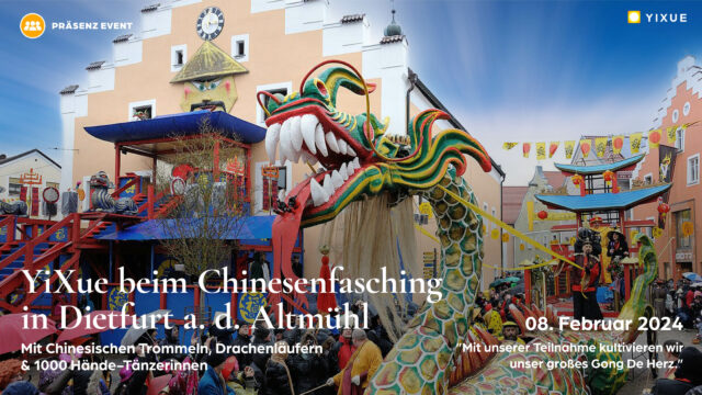 8. Februar 2024 YiXue Präsenz beim Faschingsumzug in Bayrisch China in Dietfurt