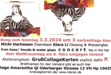 So 3.März 24 um 15:00 Michi Hartmann & Klara Li Konzert