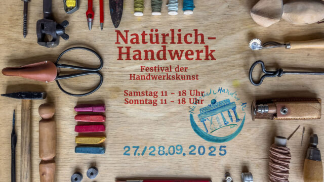 Sa/So 27.& 28. Sept. 2025 Valeriane Dhumerelle & Klara Li beim Festival der Handwerkskunst NATÜRLICH HANDWERK