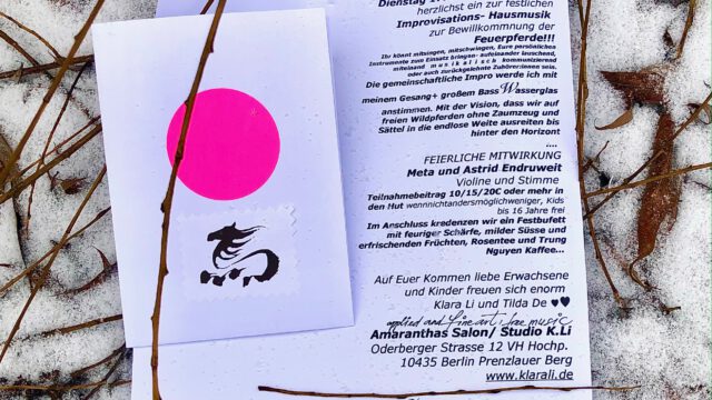 Feuerpferd Fest Empfang 17.2.26, 17h