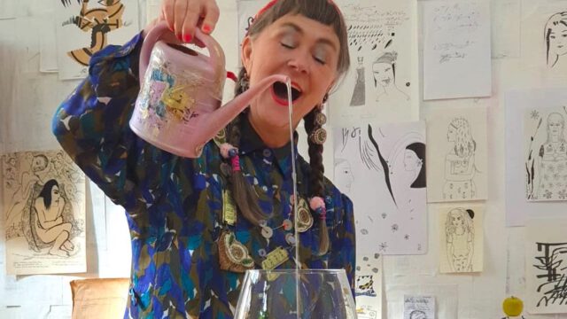 Sat 10. Oktober 2026, 19h Klara Li Lyrik Konzert im io lux "Zeisigs Feder"